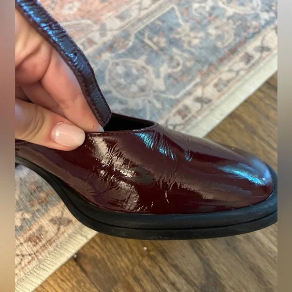 Vagabond Burgundy Mary Jane Shoes - Picture 7 of 7